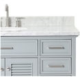 thumbnail image 5 of Ariel D055scwovo Kensington 55" Free Standing Single Oval Basin Vanity Set - Grey, 5 of 7