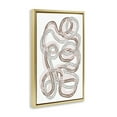 thumbnail image 3 of Stupell Industries Contemporary Swirling Neutrals Abstract Painting Gray Floater Framed Canvas Art Print Wall Art, 17 x 25, 3 of 9