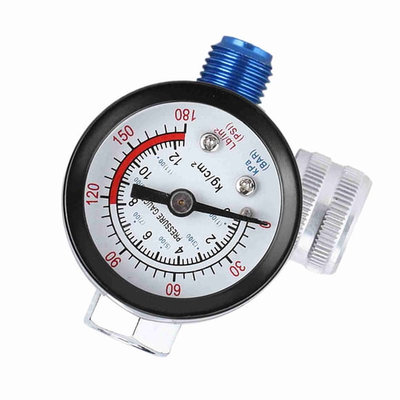 Air Pressure Regulator, Air Regulator Air Compressor Regulator Aluminium Alloy Adjustable for Air Pressure Regulating