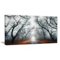 thumbnail image 1 of Design Art Mystic Road in Forest Landscape Photo Canvas Print, 1 of 2