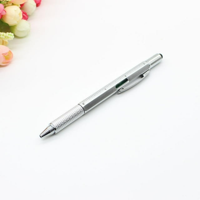 CEHVOM 6 In 1 Multi-Functional Stylus Pen With Clip Smooth Writing For Men, Father, Husband Gifts Clearance