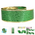 thumbnail image 3 of Weiweiguan 1Roll Bouquet Wrapping Ribbon St. Patrick's Day Gift Cake Ribbon DIY Ribbon Decor, 3 of 6