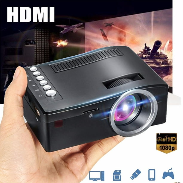 UNIC UC18 LCD Mini Portable Home Outdoor Multimedia Pocket LED Video