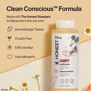 The Honest Company Foaming Bubble Bath, Disney’s Mickey Mouse Comfort Sweet Cream, 12 fl Oz