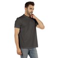 thumbnail image 2 of Inkmeso T-Shirt Basique à Col Rond pour Hommes Coupe Régulière Manches Courtes Unies, 2 of 7
