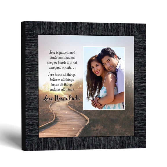 1 Corinthians 13 Wall Art, Framed Love Is Patient Keepsake