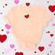 thumbnail image 2 of RKSTN Valentine Gifts Women's Valentine's Day T Shirts Oversized Crewneck Valentines Graphic Print Short Sleeve Shirt Womens Casual Solid Round Neck Plus Size Loose Fits Tee Top Summer Clothes, 2 of 7