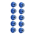 thumbnail image 1 of 10Pcs M3 Nylon Insert Lock Nuts, Aluminum Alloy Hex Nuts with Self Locking Feature, for Vehicles Hardware Home Outdoor Applications, 1 of 7