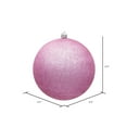 thumbnail image 2 of Vickerman 2.4" Pink Glitter Ball Ornament, 24 per Bag, 2 of 2