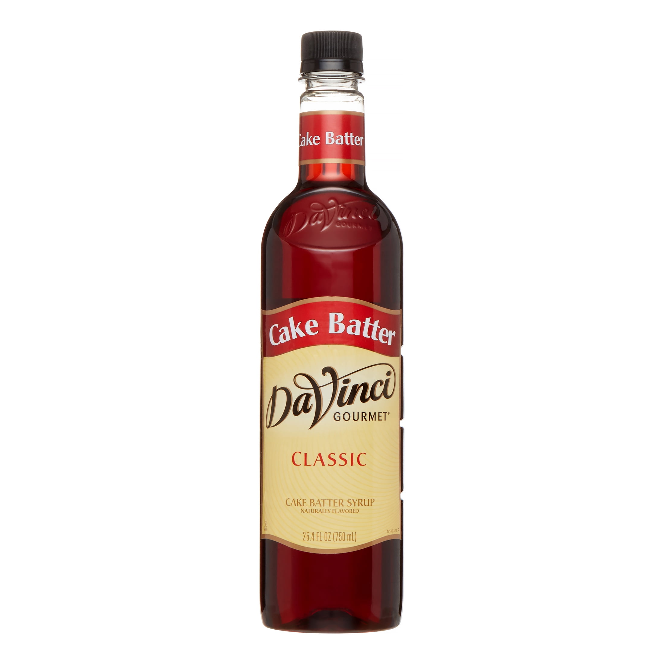 DaVinci Gourmet Classic Syrup, Cake Batter, 750ml