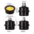 thumbnail image 3 of Kenally Silenciador de compresor de aire, reduce el ruido, mejora la eficiencia, máquina silenciosa de Metal sin aceite, filtro de reducción Artesanía 16MM, 3 of 6