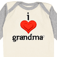 thumbnail image 4 of Inktastic I Love Grandma Boys or Girls Long Sleeve Baby Bodysuit, 4 of 5