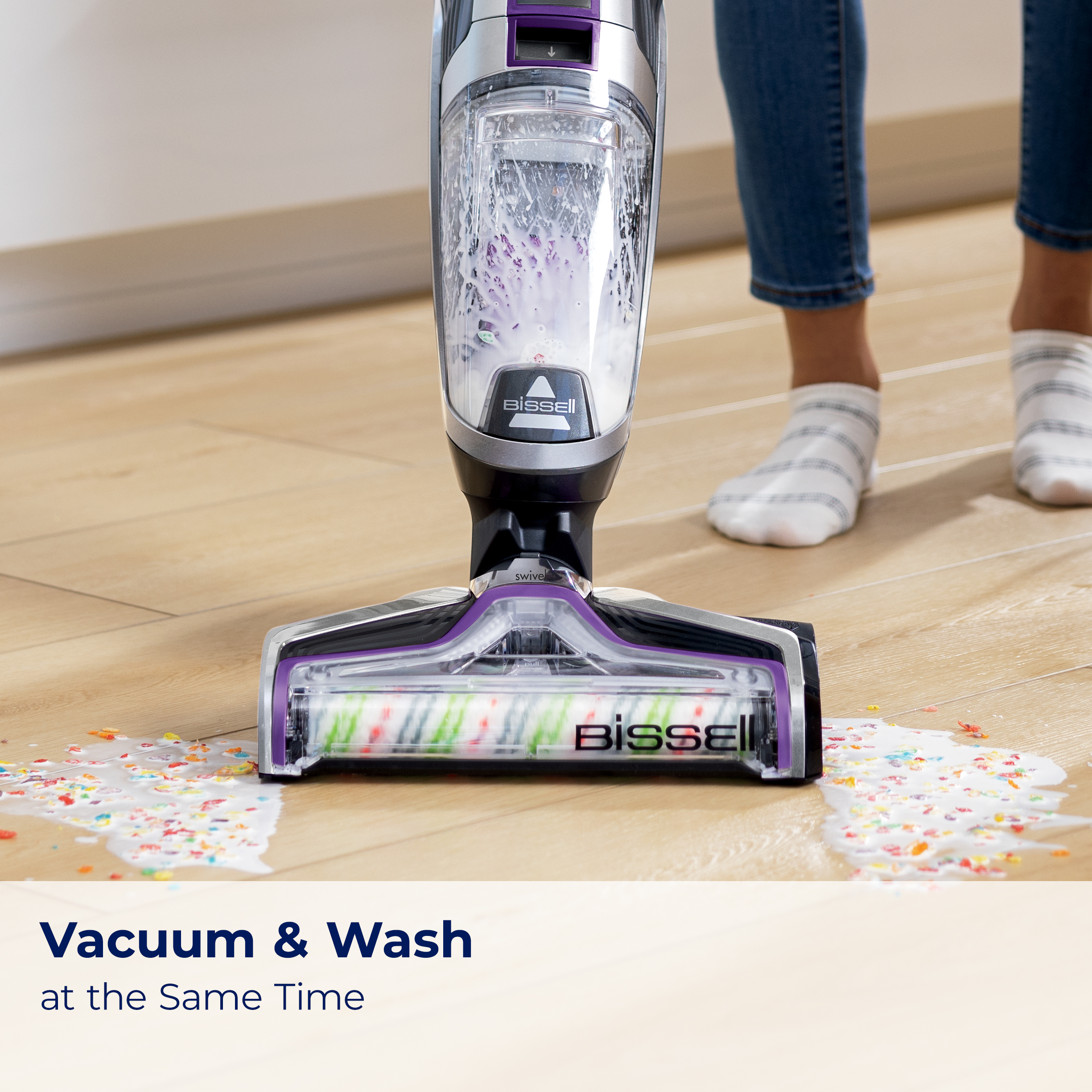 BISSELL® CrossWave® Turbo Pet Pro Multi-Surface Wet-Dry Vacuum 2328 - image 4 of 10