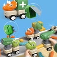 thumbnail image 7 of Fjnjuu Toy Car Classroom Reward Toy Cars Pack DIY Manual Assembly Magnetic Toy Car Puzzle Early Education Assembly Magnetic Car Toys, 7 of 7