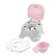 thumbnail image 2 of Bañito Entrenador Fisher Price  3 en 1 Rosa, 2 of 4