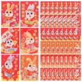 thumbnail image 1 of Miangastore 54pcs Money Bags Cartoon Red Paper for Chinese New Year Fun Storage Pouch, 1 of 9