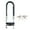 Black1, variant on MELIVO Bike Lock,13.78" Electric Scooter Lock,U Bicycle Lock U Lock For Scooter,2.87lb