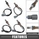 thumbnail image 4 of Ofertas Únicas 4pcs Sensor de Oxígeno O2 No.8946742010/8946742020/8946542090 Delante y Detrás para Toyota RAV4 2001-2003, 4 of 7