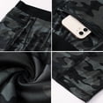 thumbnail image 3 of Pantalones cortos de fitness ajustados para hombre con bolsillo con cremallera, elásticos, absorbentes, de secado rápido, para entrenamiento de carrera, pantalones deportivos 11407, 3 of 8
