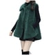 thumbnail image 2 of Chaqueta y abrigo informal de manga larga sin capucha para mujer, de invierno, con solapa, color liso, con botones y manga larga, 2 of 9