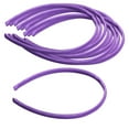 thumbnail image 2 of Diademas de plástico Yuyangstore 10 Uds para el pelo Morado oscuro, 2 of 8