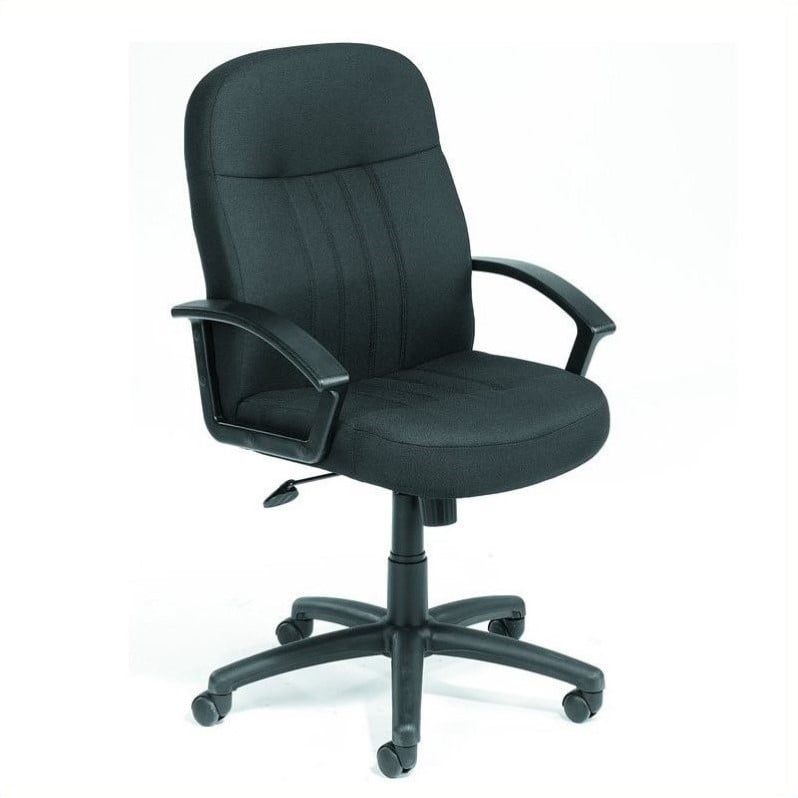 Lorell Millenia Pneumatic Adjustable Task Chair Back Black Seat Frame 