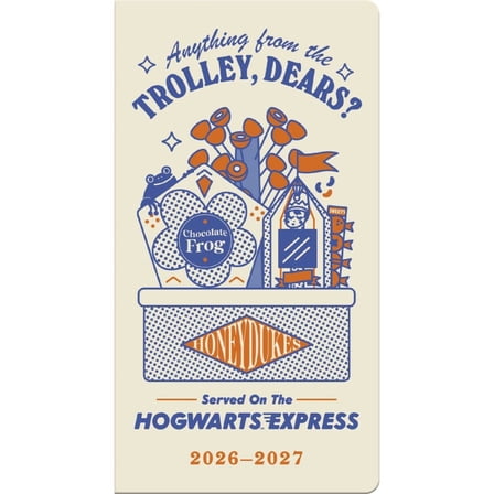 Trends International, Harry Potter Pocket 2026 Planner, 3.63'' X 6.69'', 17-Month Calendar with Stapled Binding