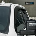 thumbnail image 2 of CLIM ART Incredibly Durable Rain Guards for Chevrolet (Chevy) Silverado/GMC Sierra 2500HD, 3500HD 2020-2026 Crew Cab,Tape-on Window Deflectors,Vent Deflector,Vent Window Visors,Truck, 4pcs-419003LPv2, 2 of 8