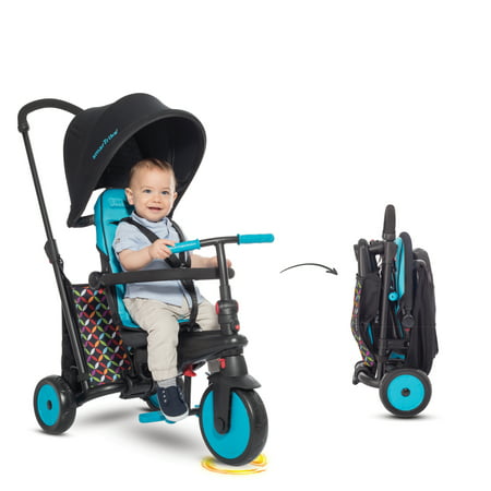 smarTrike 6-in-1 Toddlers Folding Tricycle For 10-36 months Baby, Smart Trike smarTfold 300 (Smart Trike Boutique Best Price)