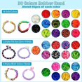 thumbnail image 2 of Loom Bands set 2500 craft pieces 40 colors bracelet do it yourself, 2 of 4