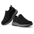 thumbnail image 3 of FitVille Chaussures Larges à Enfiler pour Hommes, Chaussures de Marche d'Extérieur pour Hommes, Randonnée, Mains Libres, Boîte à Orteils Grand, Légères, 3 of 7