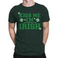thumbnail image 2 of Kiss Me Im Pretending to Be Irish Funny St. Patricks Day Men's T-shirt, 2 of 3