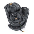 thumbnail image 1 of Chicco Fit360 ClearTex Asiento convertible giratorio para automóvil con rotación de 360 ​​grados para uso orientado hacia atrás y hacia adelante, sistema de bloqueo autotensor LeverLock | Pizarra/Gris, 1 of 5