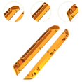 thumbnail image 6 of Almencla 2Pcs 1/12 RC Car Chassis Mud Guards Side Trails Bar DIY Modified Professional Aluminum Alloy Upgrade for Wltoys 124018 124007 Gold, 6 of 8
