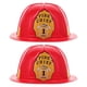 thumbnail image 3 of 2 uds sombrero de bombero Cosplay casco de bombero para adulto Cosplay accesorio de disfraz de bombero, 3 of 8