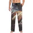 thumbnail image 3 of JSTEL Football in Galaxy Men's Sleepwear Mens Pajama Pants Bottoms with Pockets, XXL, 3 of 6