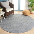 thumbnail image 2 of SAFAVIEH Natura Thaddeus Solid Area Rug, Grey/Black, 6' x 6' Round, 2 of 7