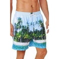 thumbnail image 3 of INGEAR Men's Swim Trunks Water Shorts Swimsuit Casual Beach Shorts with Mesh Lin, 3 of 3