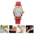 thumbnail image 2 of EeaseMX Reloj de cuarzo para mujer, reloj de pulsera de moda con correa, reloj retro para niña y mujer., 2 of 7