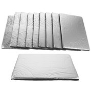OUNONA 10pcs Engine Heat Insulation Pad Soundproofing And Thermal Insulation Ideal For Doors And Engine Compartments