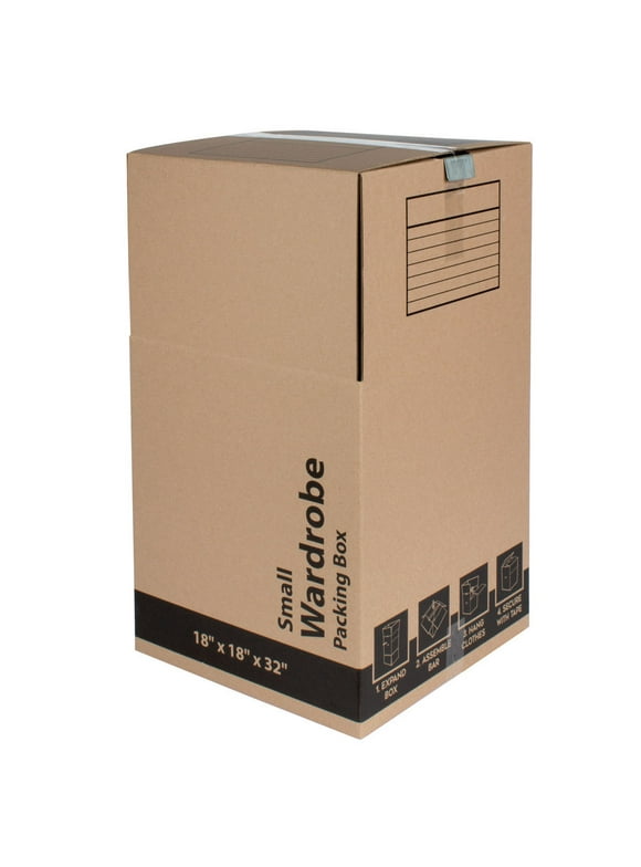 Wardrobe Boxes in Moving Boxes