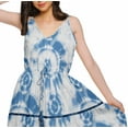 thumbnail image 5 of Moomaya Cotton V Neck Sleeveless Long maxi Dress Spaghetti Strap Casual Clothing, 5 of 6