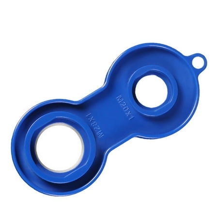 

SANAG Faucet Aerator Wrench Plastic Sprinkle Spanner Faucet Repair Spanner Replacement for M20 M22 M24 M28 Blue