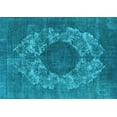 thumbnail image 1 of Ahgly Company Indoor Rectangle Oriental Light Blue Industrial Area Rugs, 7' x 9', 1 of 4