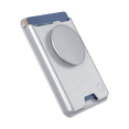 thumbnail image 3 of PopSockets MagSafe Phone Wallet with Expanding Grip - Silver, 3 of 6