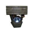 thumbnail image 5 of Hi-Line Gift Ltd Fountain- Wishing Well with Pouring Bucket & LED Light, 5 of 7