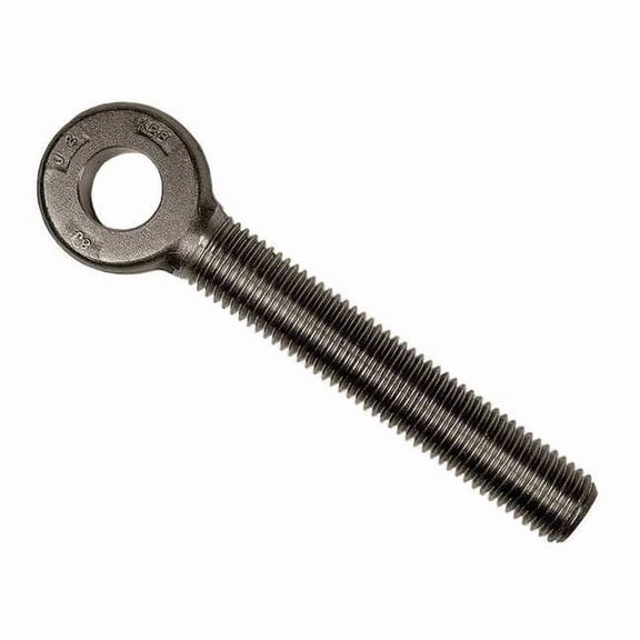 Rod End, Stainless Steel, Plain, 3/8"-16 Thrd Sz, 5 in Thrd Lg, 5 in Overall Lg