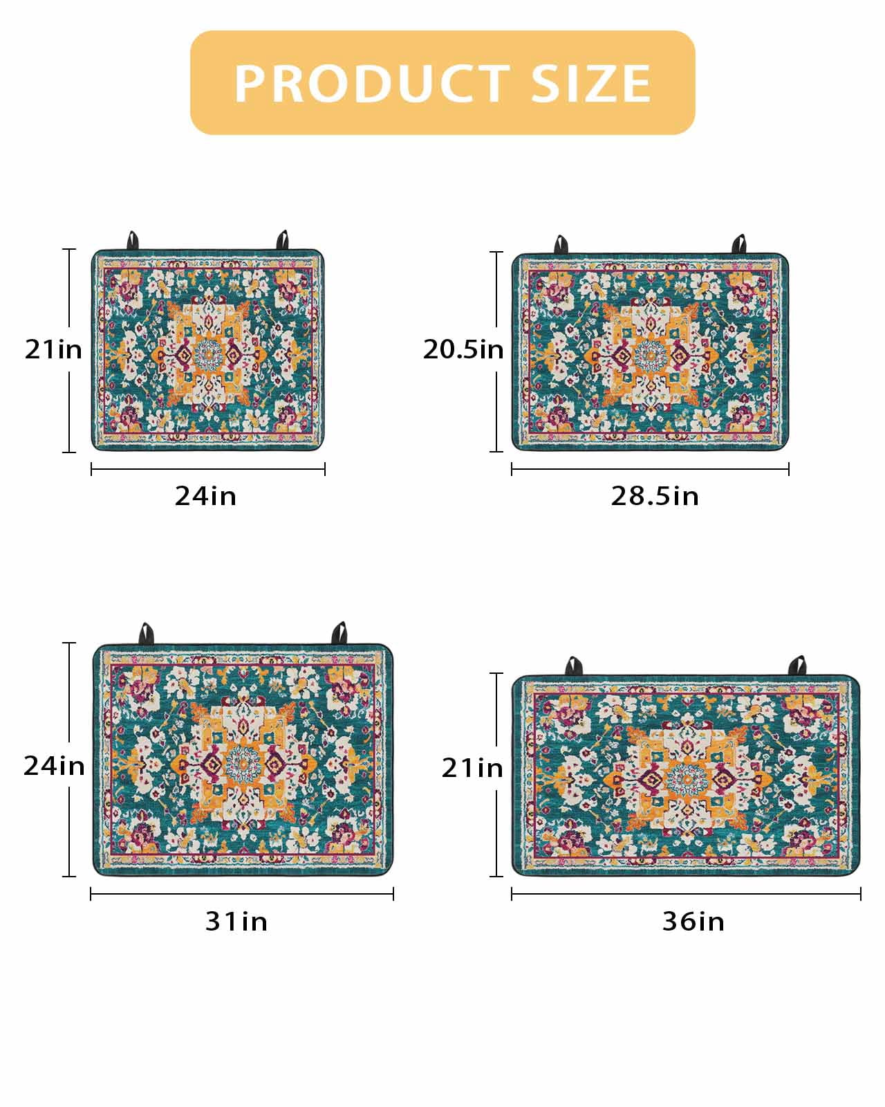 nqOlkjepod Large Induction Cooktop Protector Mat 36"x21", Vintage Southwest Stove Top Covers for Electric Stove, Boho Aztec Farmhouse Pattern Art Stove Burner Cover Mats, Glass Top Stove Cover
