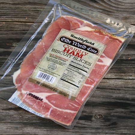 Smithfield Country Ham Olde World Cure Biscuit Slices (6