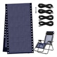 thumbnail image 2 of Tela de Repuesto para Silla con 4 Cuerdas Elásticas, Kit de Reparación de para Sillón Reclinable de Patio, Piscina Exterior C, 2 of 5